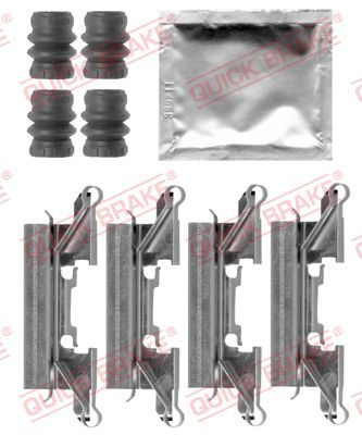 QUICK BRAKE 109-0002 Accessory kit, disc brake pad