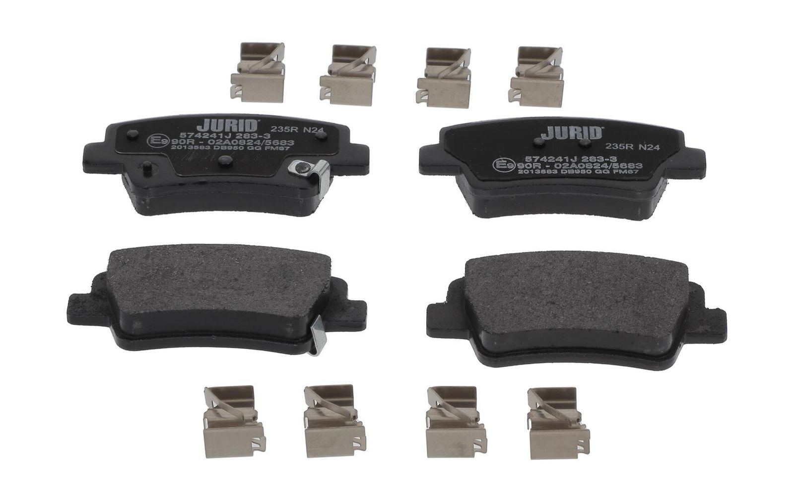 JURID 574241J Brake pad set, disc brake