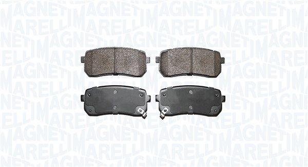 MAGNETI MARELLI 363916060929 Brake pad set, disc brake