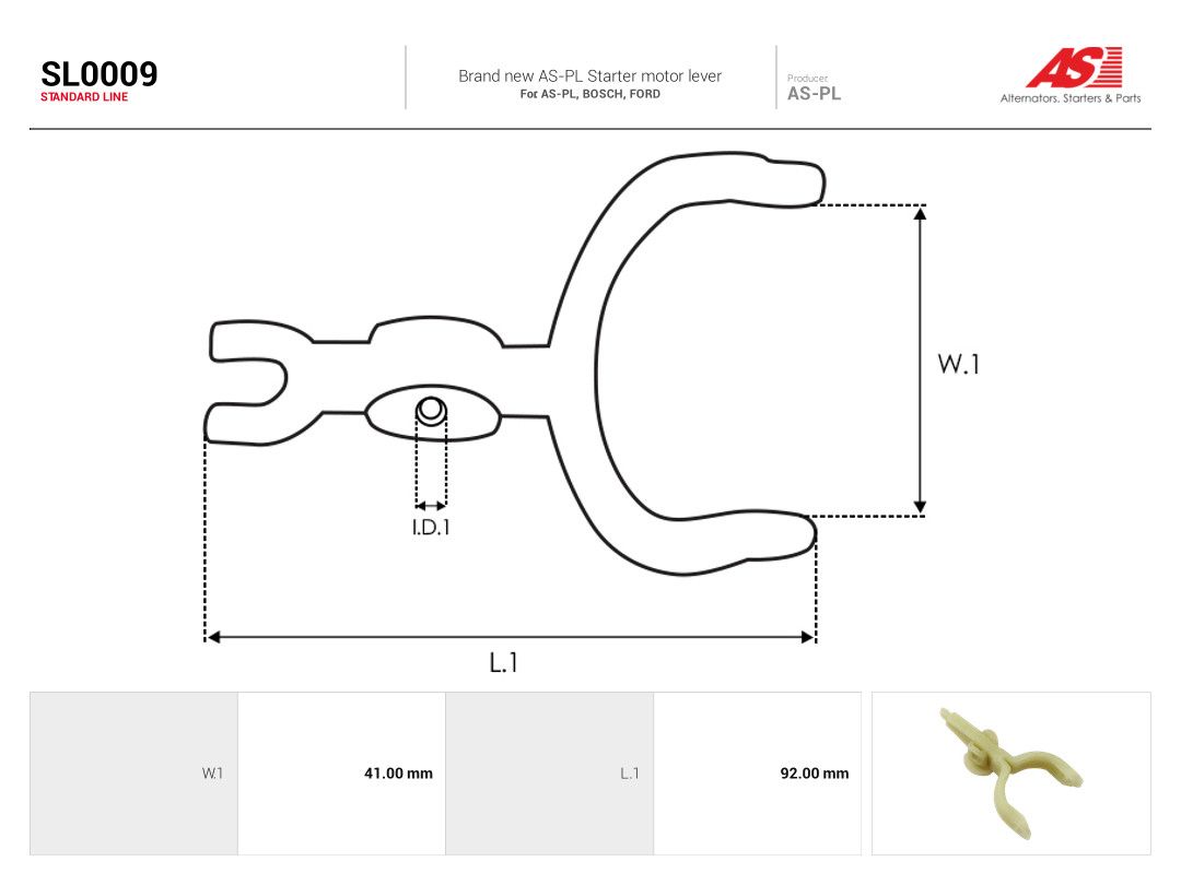 Starter Lever, carburettor-1