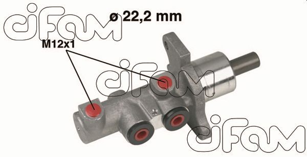CIFAM 202-293 Brake master cylinder