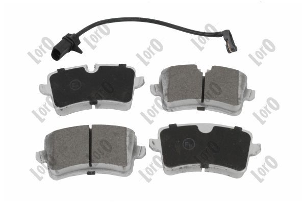 ABAKUS 231-02-075 Brake pad set, disc brake