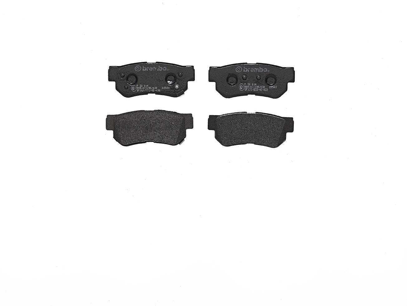 BREMBO P 30 014 Brake pad set, disc brake