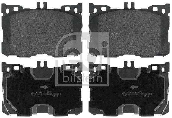 FEBI BILSTEIN 116428 Brake pad set, disc brake