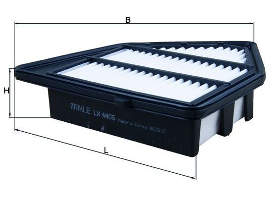 KNECHT LX 4405 Air filter