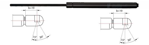 METZGER AUTOTEILE 2110501 Gas spring, boot/cargo area