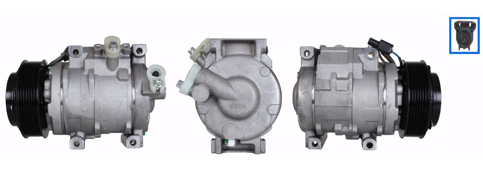 LUCAS ACP01145 Compressor, air conditioning