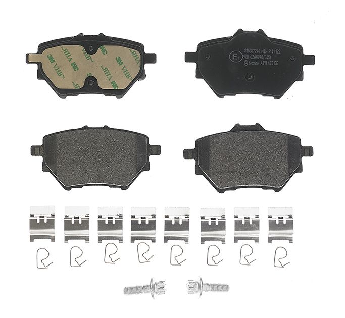 BREMBO P 61 122 Brake pad set, disc brake