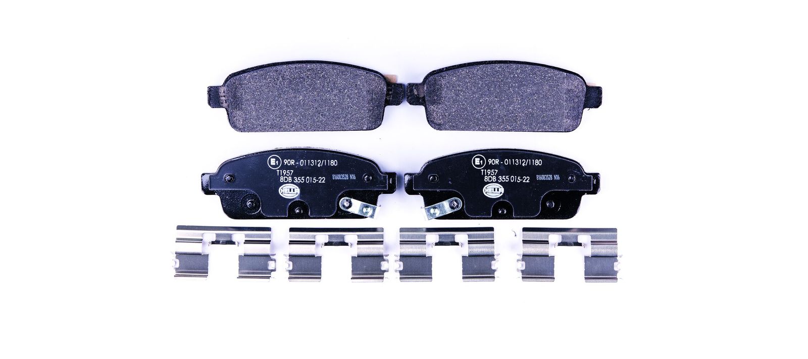 HELLA 8DB 355 015-221 Brake pad set, disc brake