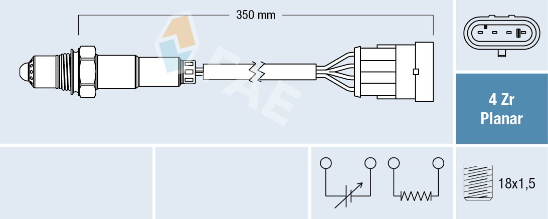 FAE 77223 Oxygen sensor