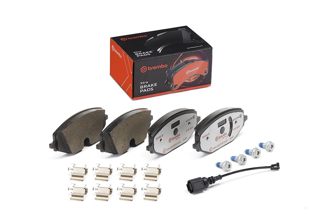 BREMBO P 85 182X Brake pad set, disc brake