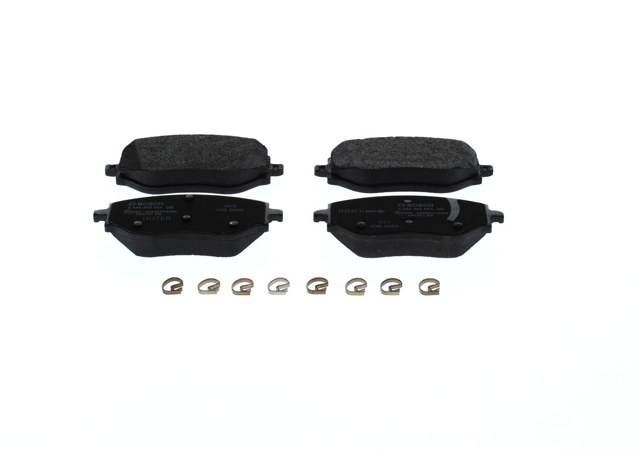 BOSCH 0 986 460 063 Brake pad set, disc brake