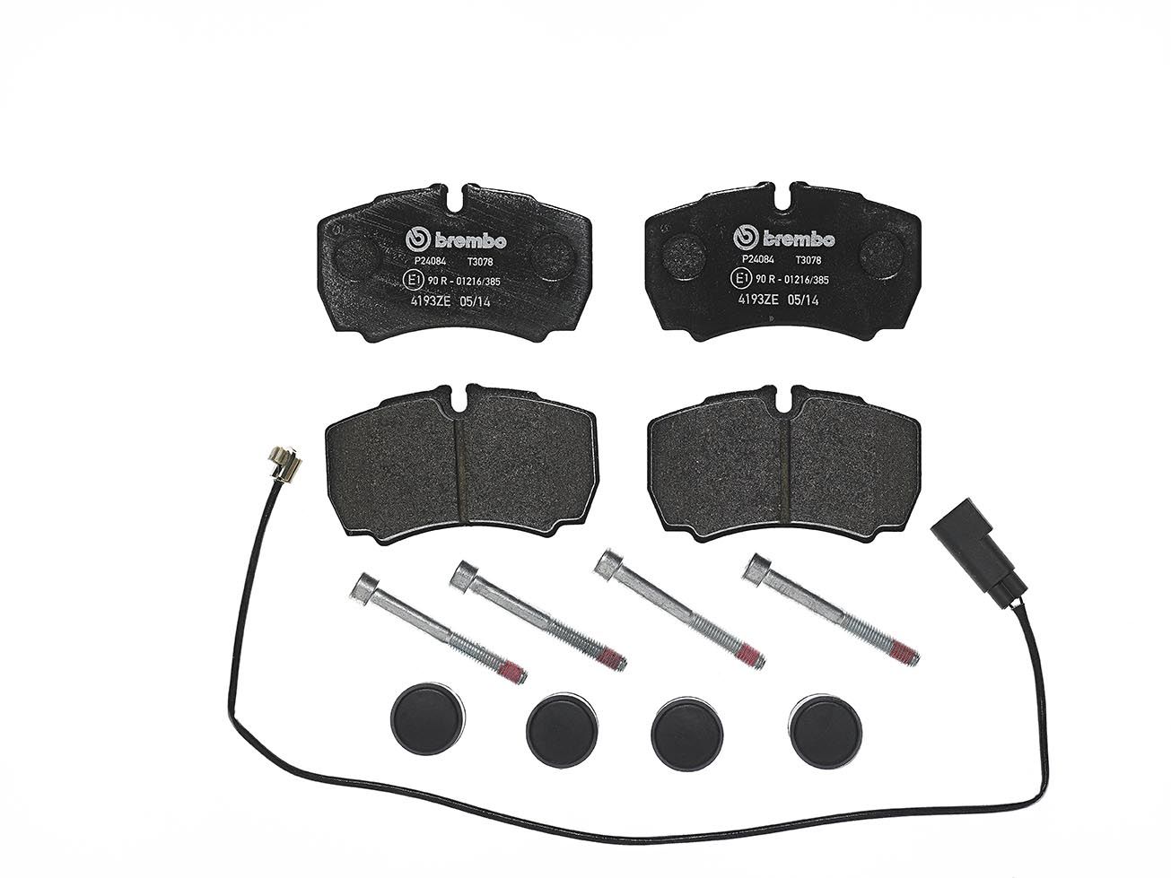 BREMBO P 24 084 Brake pad set, disc brake