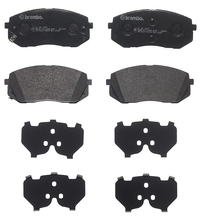 BREMBO P 30 093 Brake pad set, disc brake