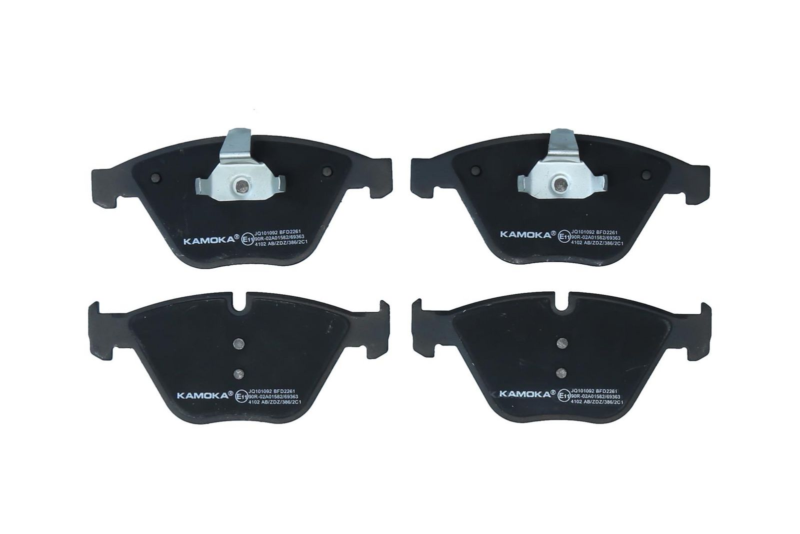 KAMOKA JQ101092 Brake pad set, disc brake