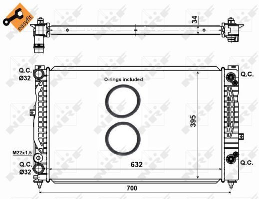 Radiator, engine cooling-6