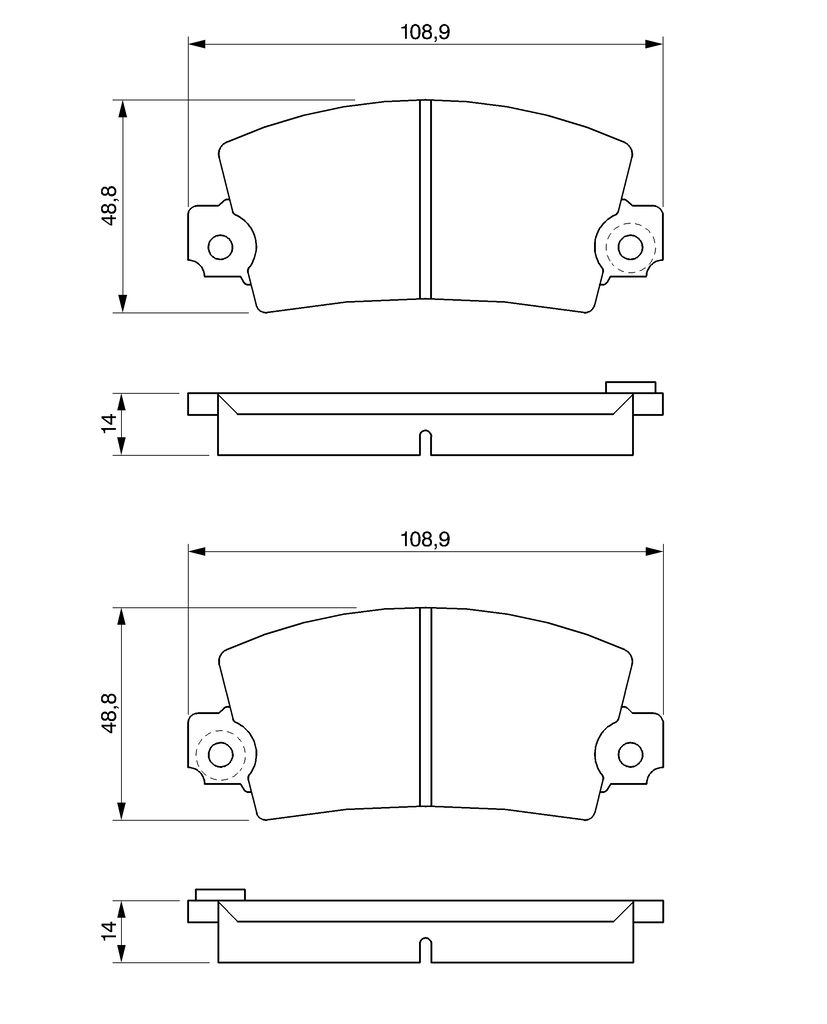 Brake Pad Set, disc brake-4