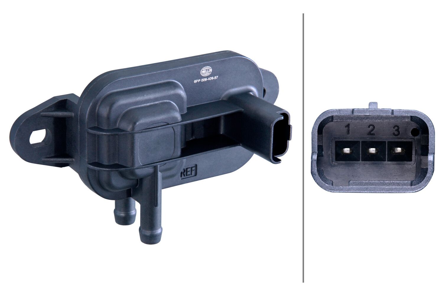 HELLA 6PP 009 409-571 Sensor, exhaust pressure