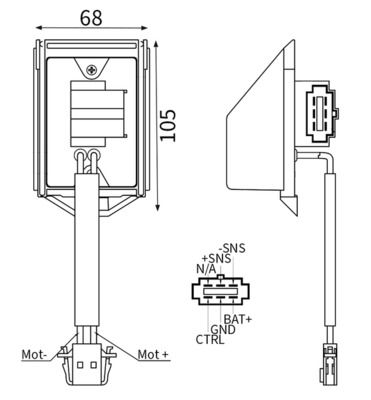 MAHLE ABR 37 000S Regulator, interior blower