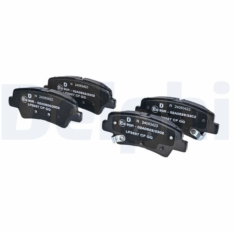 DELPHI LP3587 Brake pad set, disc brake