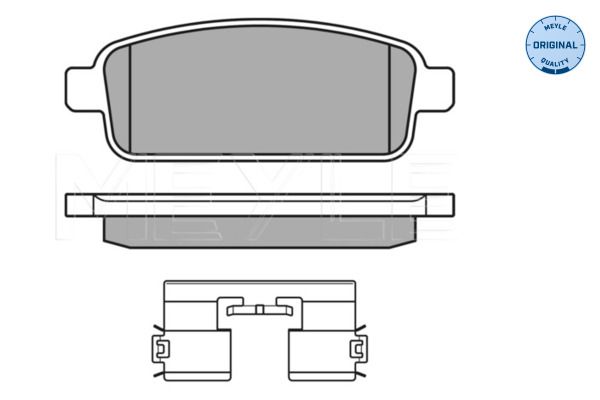 Brake Pad Set, disc brake-1