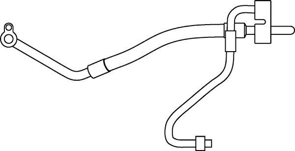 MAHLE AP 75 000P High/low-pressure line, air conditioning