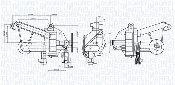 MAGNETI MARELLI 351516000016 Oil pump