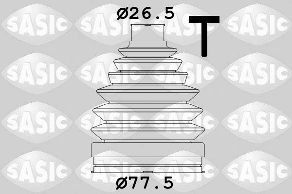 SASIC 1904038 Bellow kit, drive shaft