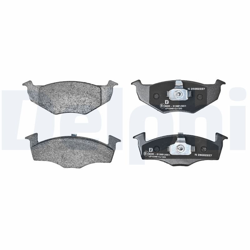 Brake Pad Set, disc brake-1