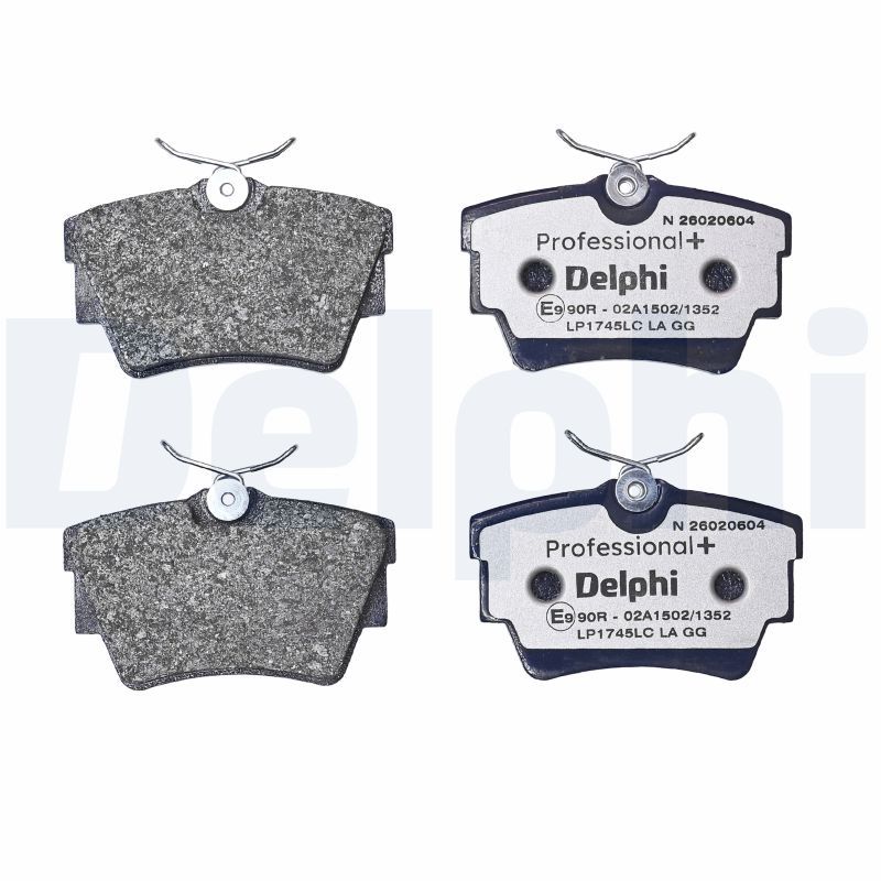 Brake Pad Set, disc brake-1