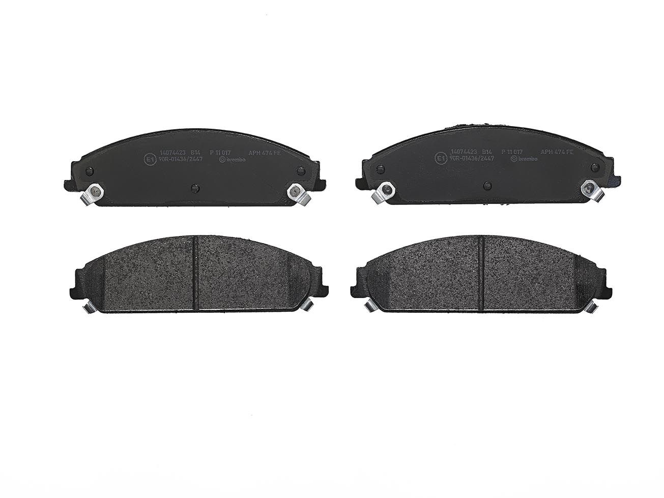 BREMBO P 11 017 Brake pad set, disc brake