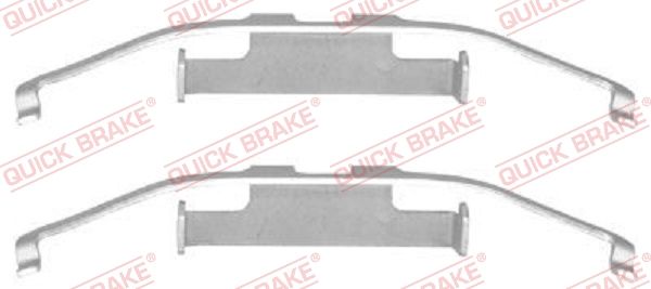 QUICK BRAKE 109-1097 Accessory kit, disc brake pad