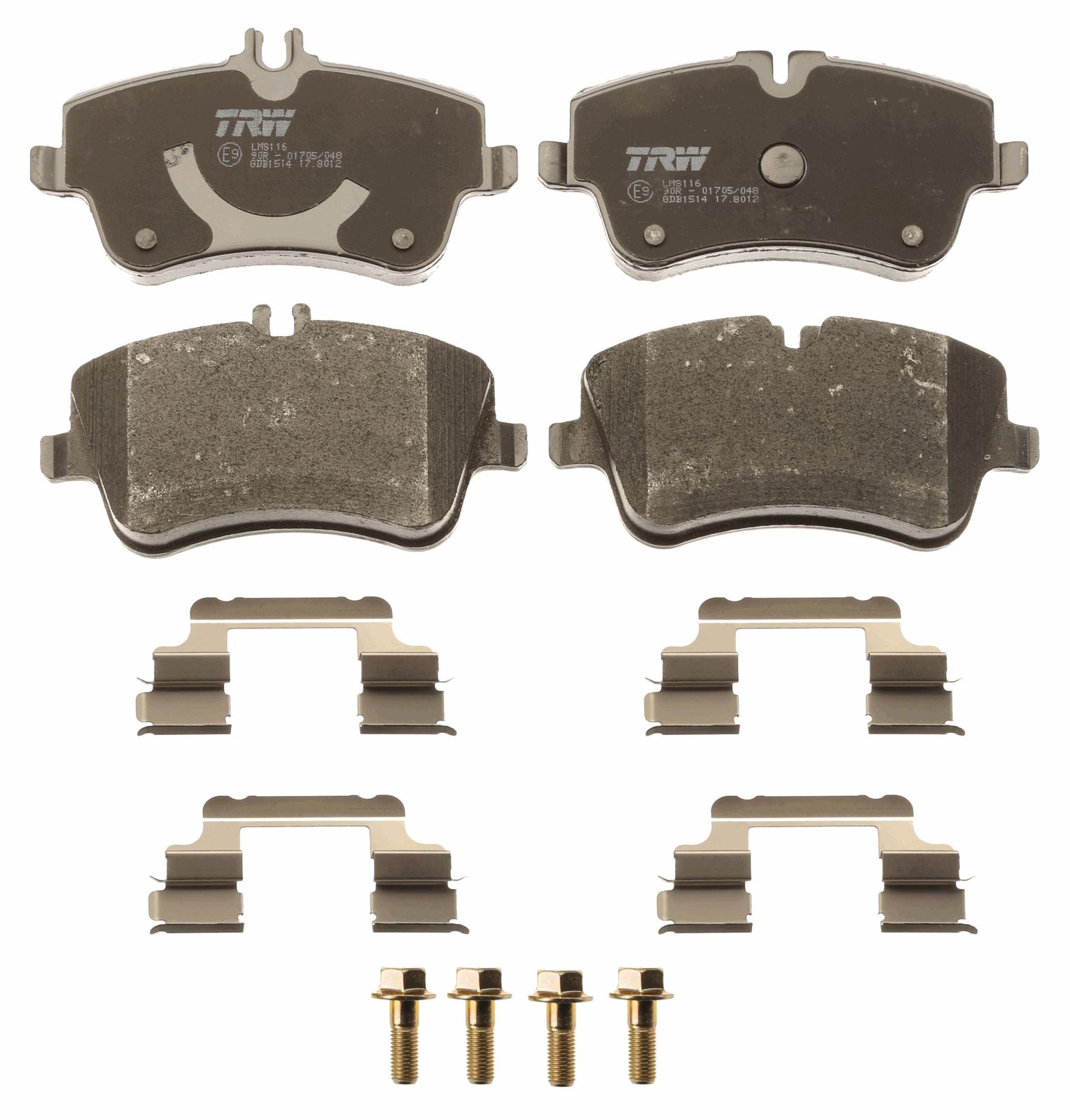 Brake Pad Set, disc brake-1