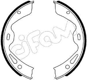 CIFAM 153-511 Brake shoe set, parking brake