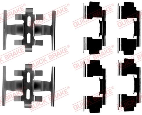 QUICK BRAKE 109-1088 Accessory kit, disc brake pad