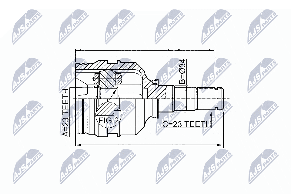 Joint Kit, drive shaft-1