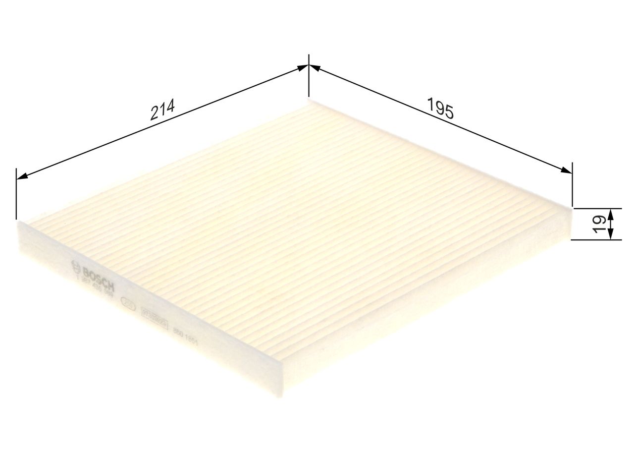 BOSCH 1 987 435 089 Filter, cabin air