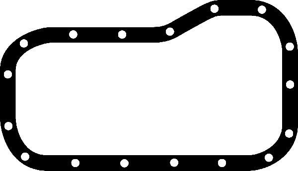 CORTECO 423863P Gasket, oil sump