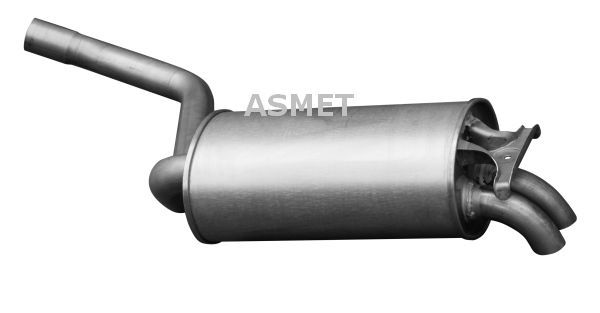 ASMET 01.024 Rear muffler