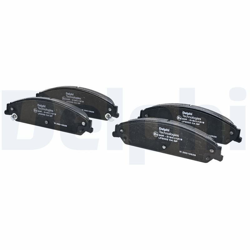 DELPHI LP2033 Brake pad set, disc brake
