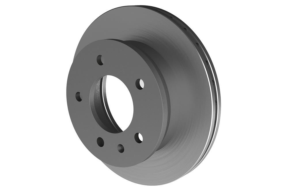 TOPRAN 107 687 Brake disc