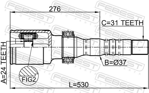 Joint Kit, drive shaft-1