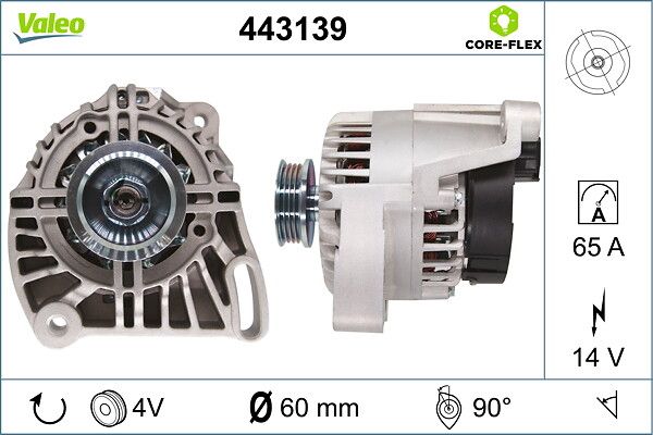 VALEO 443139 Alternator