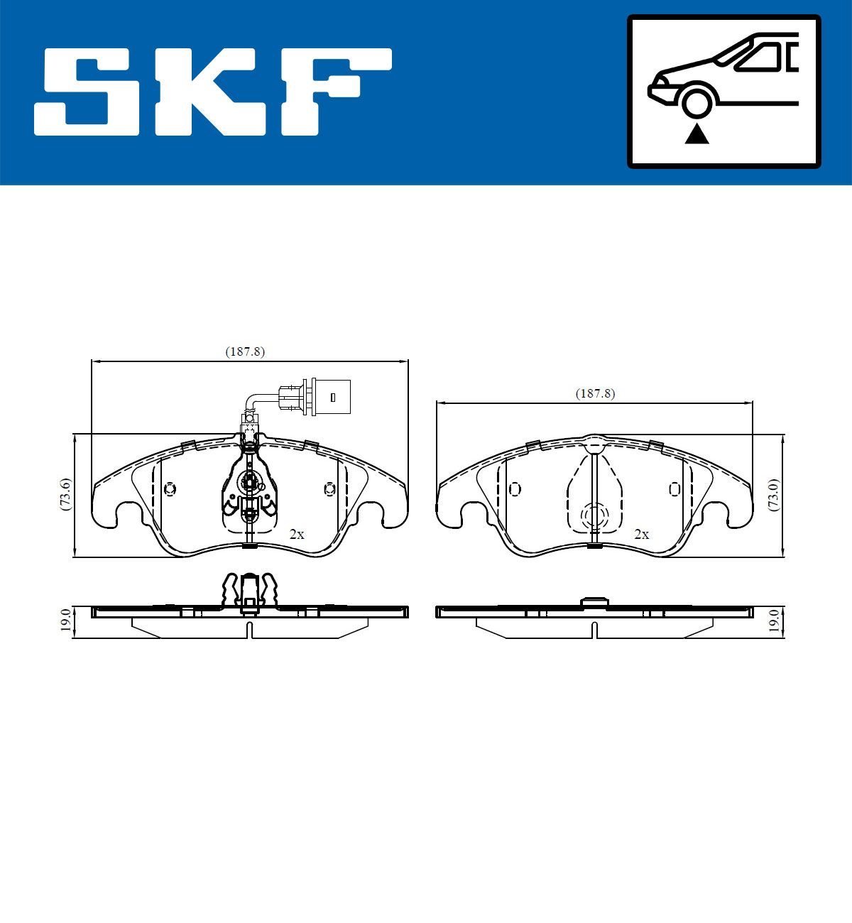 Brake Pad Set, disc brake-3