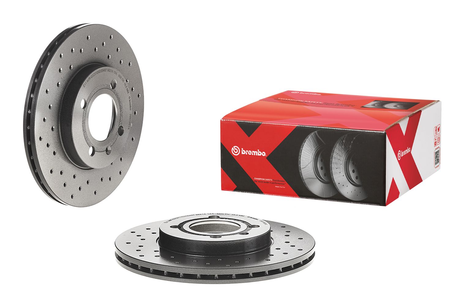BREMBO 09.5166.1X Brake disc