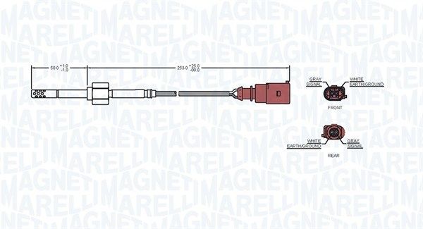 Sensor, exhaust gas temperature-1