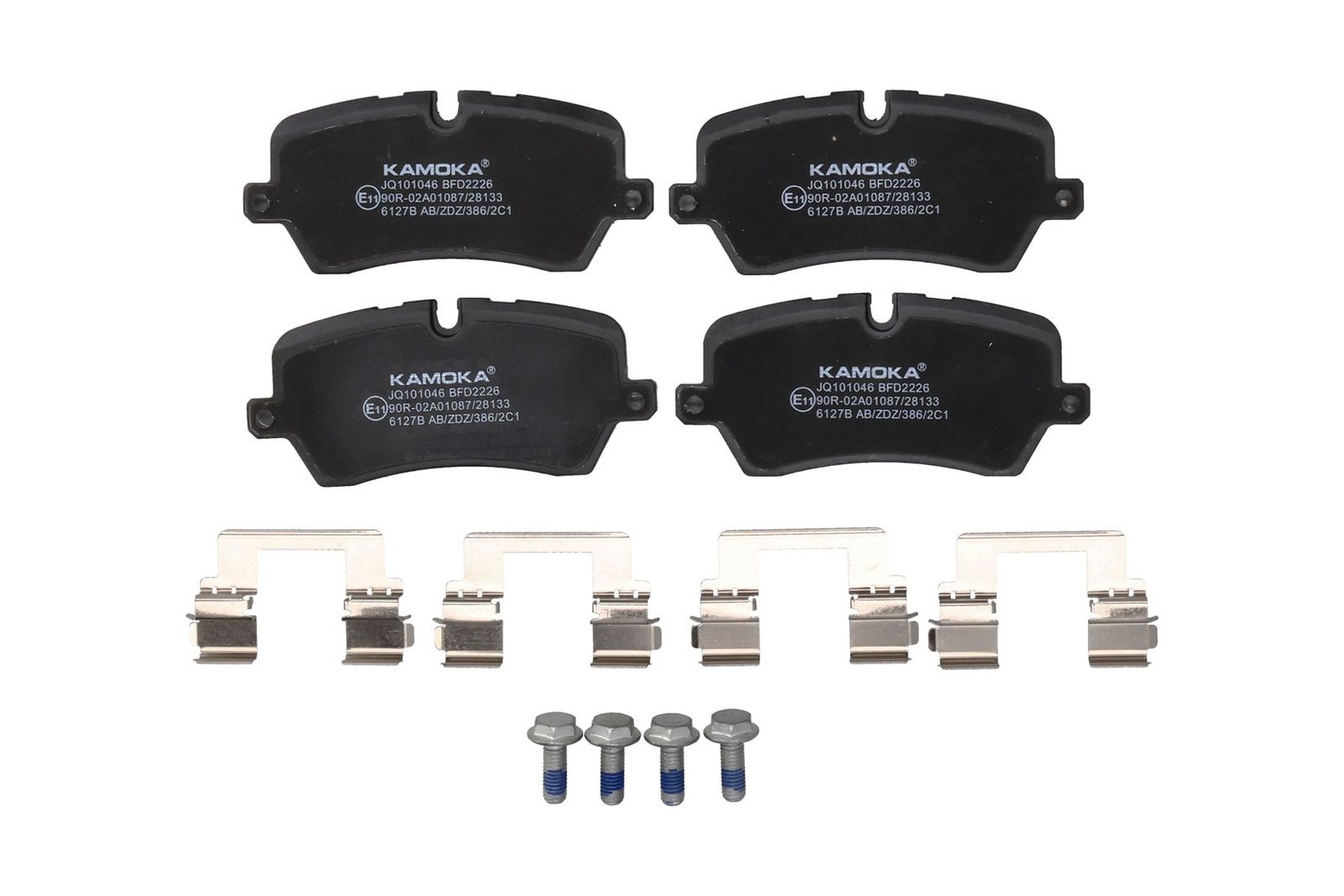 KAMOKA JQ101046 Brake pad set, disc brake