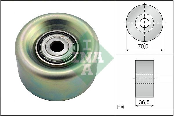 SCHAEFFLER INA 532 0780 10 Deflection/guide pulley, v-ribbed belt