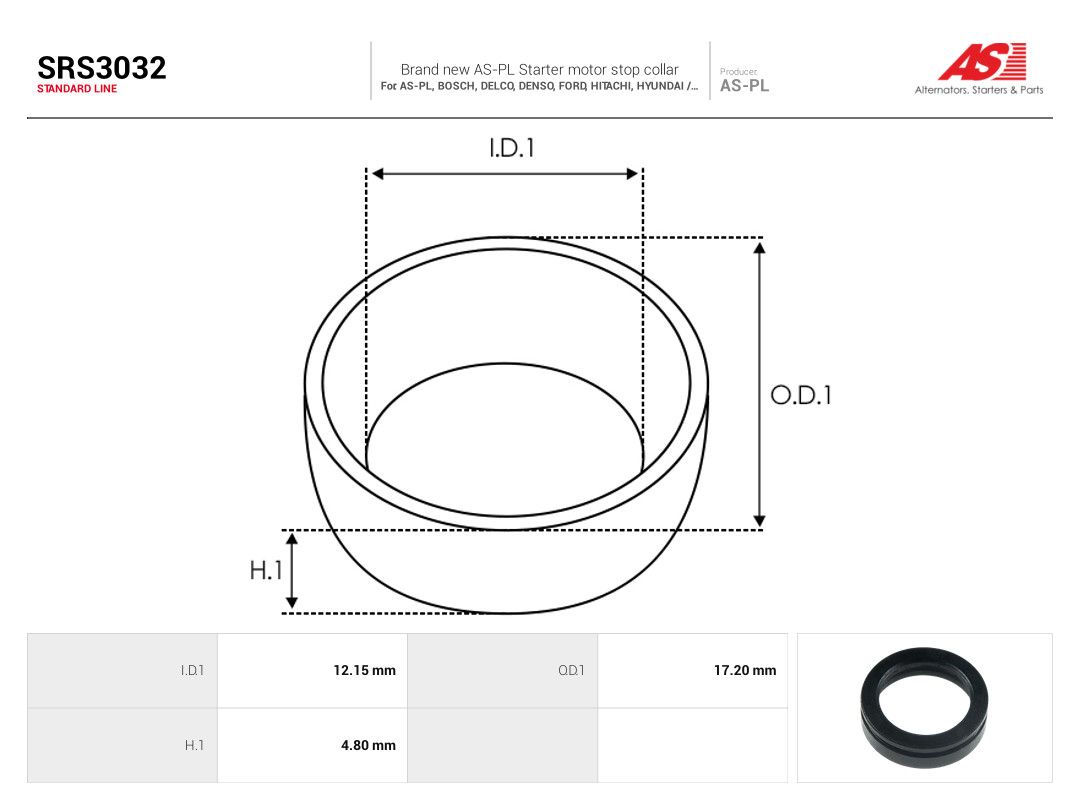 Repair Kit, starter-1