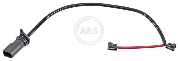 Warning Contact, brake pad wear-3